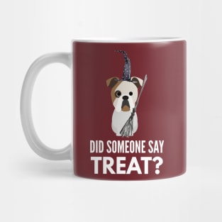 Bulldog Halloween Trick or Treat Mug